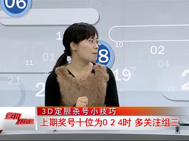 【中彩视频】苗伟3D投注技巧分享